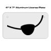 4 X 7 Aluminum License Plate  Thumbnail