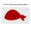 4 X 7 Aluminum License Plate  Thumbnail