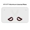 4 X 7 Aluminum License Plate  Thumbnail