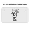 4 X 7 Aluminum License Plate  Thumbnail