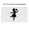 4 X 7 Aluminum License Plate  Thumbnail