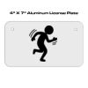4 X 7 Aluminum License Plate  Thumbnail