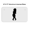4 X 7 Aluminum License Plate  Thumbnail