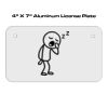 4 X 7 Aluminum License Plate  Thumbnail