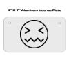 4 X 7 Aluminum License Plate  Thumbnail
