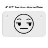 4 X 7 Aluminum License Plate  Thumbnail