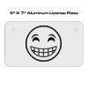 4 X 7 Aluminum License Plate  Thumbnail