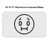 4 X 7 Aluminum License Plate  Thumbnail