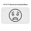 4 X 7 Aluminum License Plate  Thumbnail