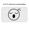 4 X 7 Aluminum License Plate  Thumbnail