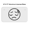 4 X 7 Aluminum License Plate  Thumbnail