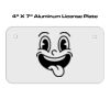 4 X 7 Aluminum License Plate  Thumbnail