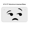 4 X 7 Aluminum License Plate  Thumbnail