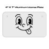 4 X 7 Aluminum License Plate  Thumbnail