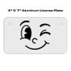 4 X 7 Aluminum License Plate  Thumbnail