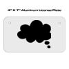 4 X 7 Aluminum License Plate  Thumbnail