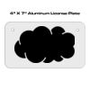 4 X 7 Aluminum License Plate  Thumbnail