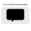 4 X 7 Aluminum License Plate  Thumbnail