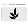 4 X 7 Aluminum License Plate  Thumbnail