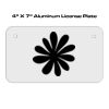 4 X 7 Aluminum License Plate  Thumbnail