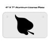 4 X 7 Aluminum License Plate  Thumbnail