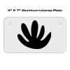 4 X 7 Aluminum License Plate  Thumbnail