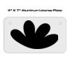 4 X 7 Aluminum License Plate  Thumbnail