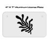 4 X 7 Aluminum License Plate  Thumbnail