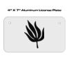 4 X 7 Aluminum License Plate  Thumbnail