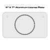 4 X 7 Aluminum License Plate  Thumbnail