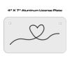 4 X 7 Aluminum License Plate  Thumbnail