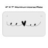 4 X 7 Aluminum License Plate  Thumbnail