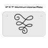 4 X 7 Aluminum License Plate  Thumbnail