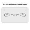 4 X 7 Aluminum License Plate  Thumbnail