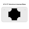 4 X 7 Aluminum License Plate  Thumbnail