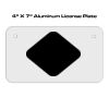 4 X 7 Aluminum License Plate  Thumbnail