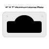 4 X 7 Aluminum License Plate  Thumbnail