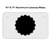 4 X 7 Aluminum License Plate  Thumbnail