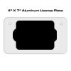 4 X 7 Aluminum License Plate  Thumbnail