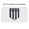 4 X 7 Aluminum License Plate  Thumbnail