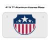 4 X 7 Aluminum License Plate  Thumbnail