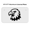 4 X 7 Aluminum License Plate  Thumbnail