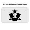 4 X 7 Aluminum License Plate  Thumbnail