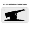 4 X 7 Aluminum License Plate  Thumbnail