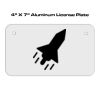 4 X 7 Aluminum License Plate  Thumbnail