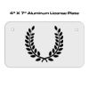 4 X 7 Aluminum License Plate  Thumbnail