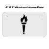 4 X 7 Aluminum License Plate  Thumbnail