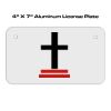 4 X 7 Aluminum License Plate  Thumbnail