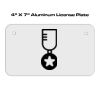 4 X 7 Aluminum License Plate  Thumbnail