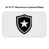 4 X 7 Aluminum License Plate  Thumbnail